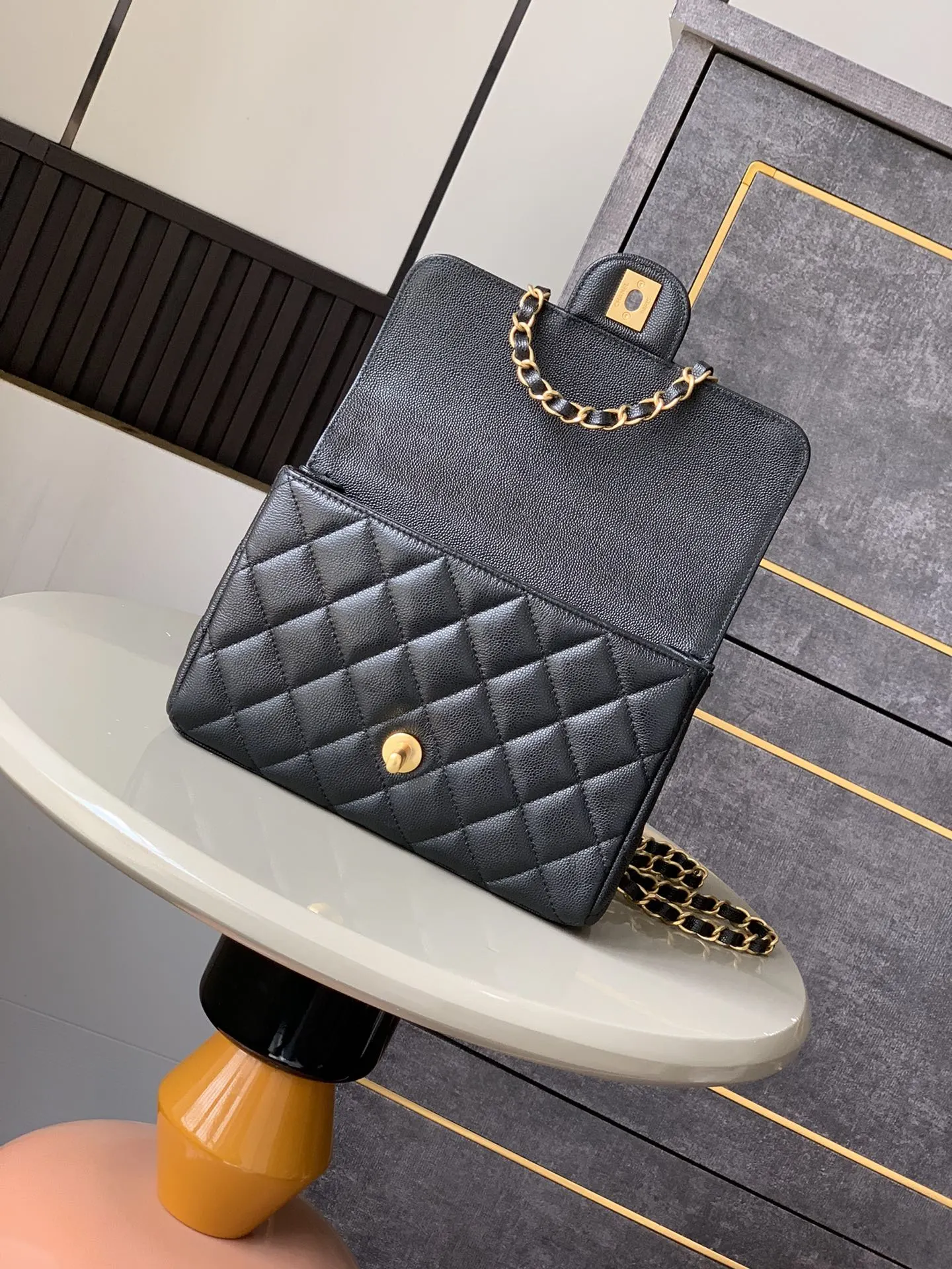 Chanel Chain Bag Leather