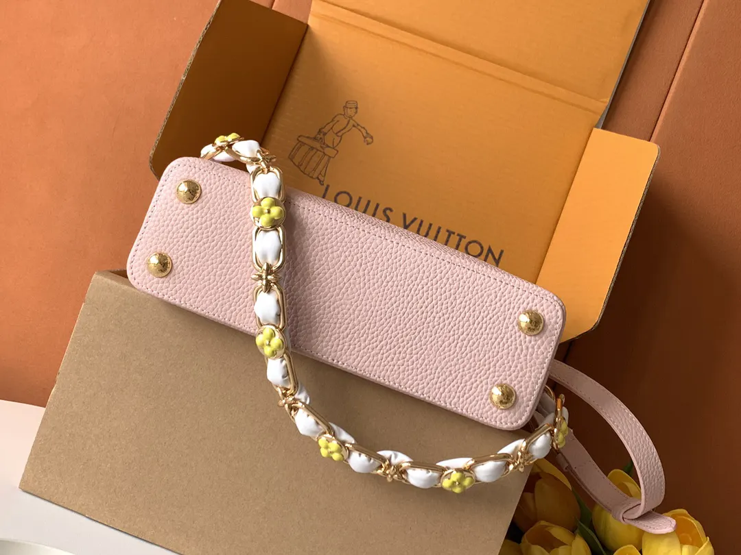 LV 粉色毛绒链条包 迷你手提款｜ORBUYBAG 岚奢包高端时尚精品