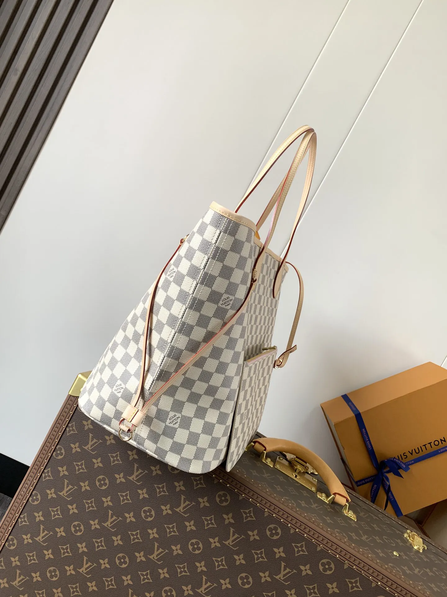 Neverfull 牛皮 托特包 大容量托特款
