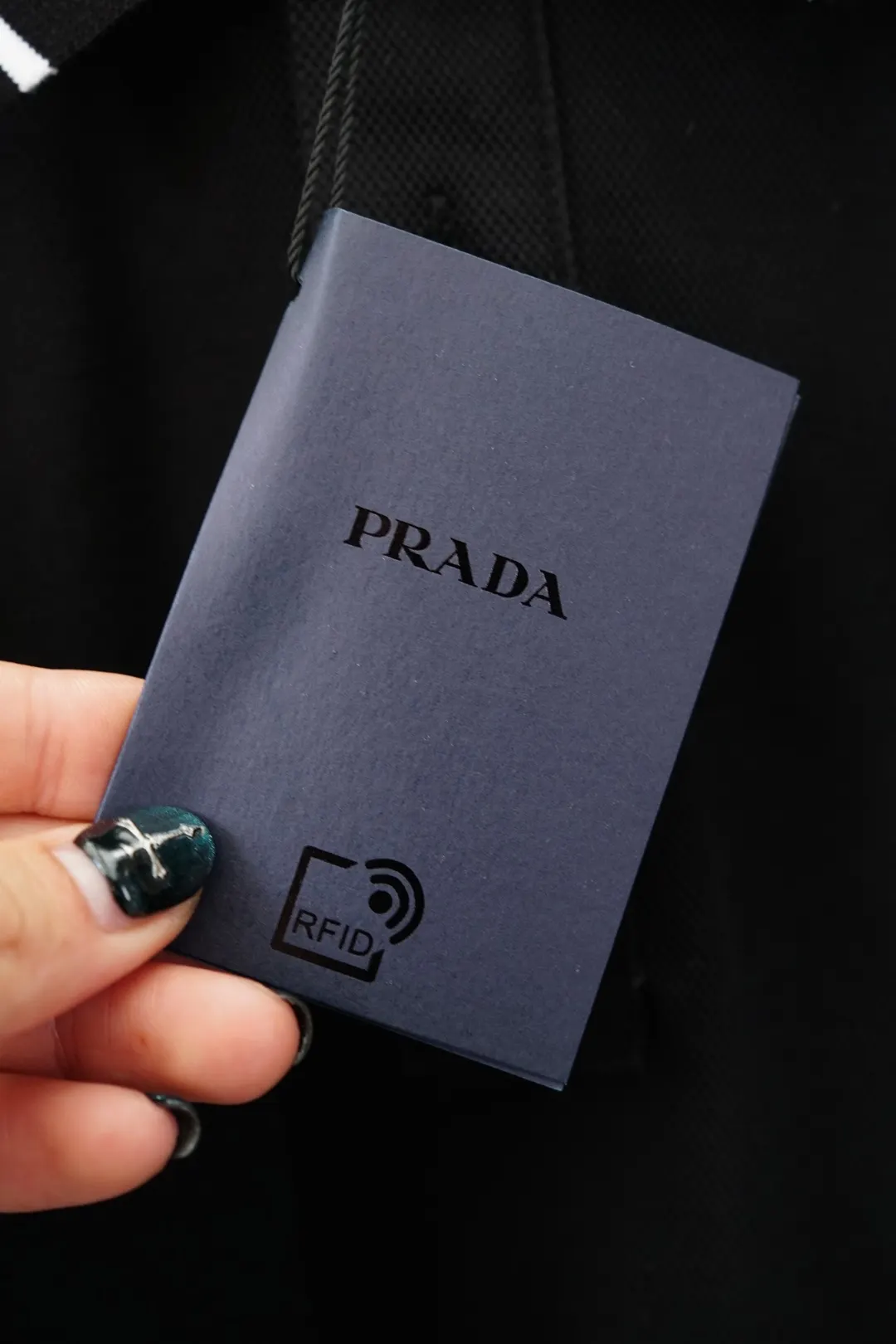 Prada 棉质 牛仔 刺绣 短袖T恤