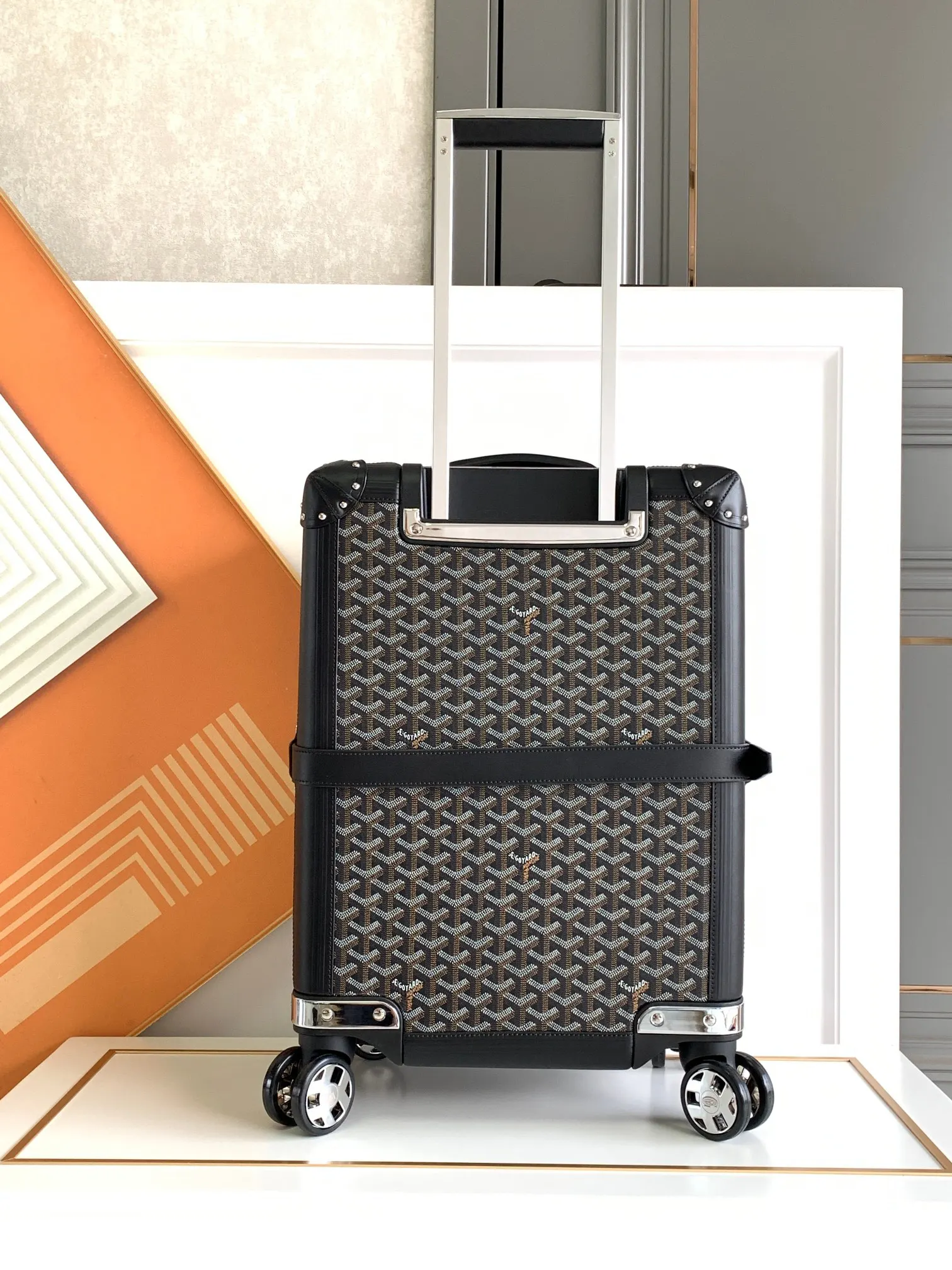 Goyard 戈雅 寸登机箱 全手工精心打造 行李箱 旅行拉杆款 輕便出行款