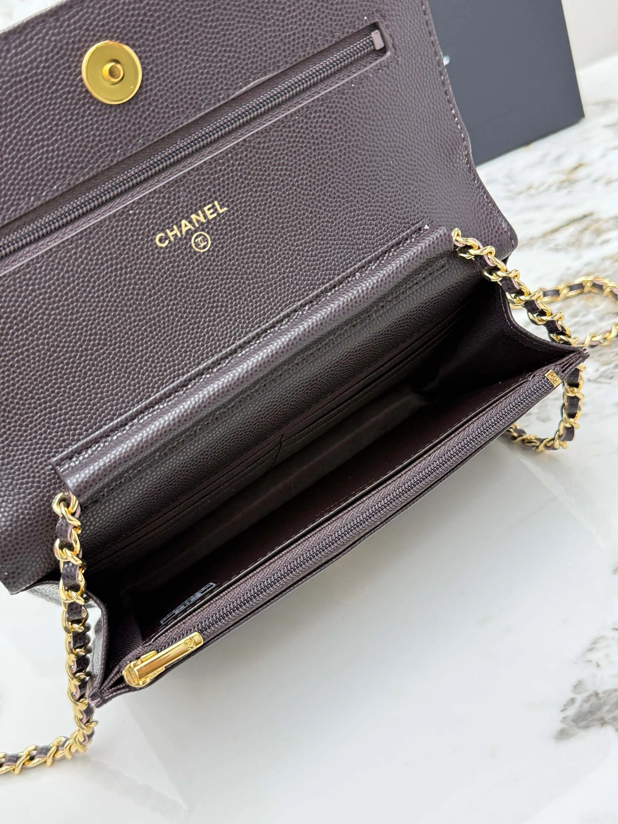 Chanel Chain Bag Leather