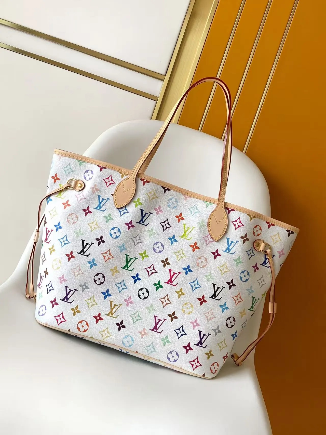 Louis Vuitton Tote Bag Canvas Image 2 Louis Vuitton Tote Bag Canvas Image 2