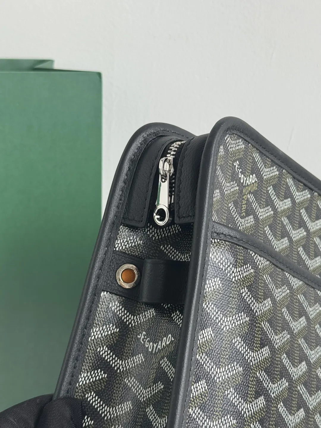 Goyard 黃色 牛皮 手拿包 精致手拿款