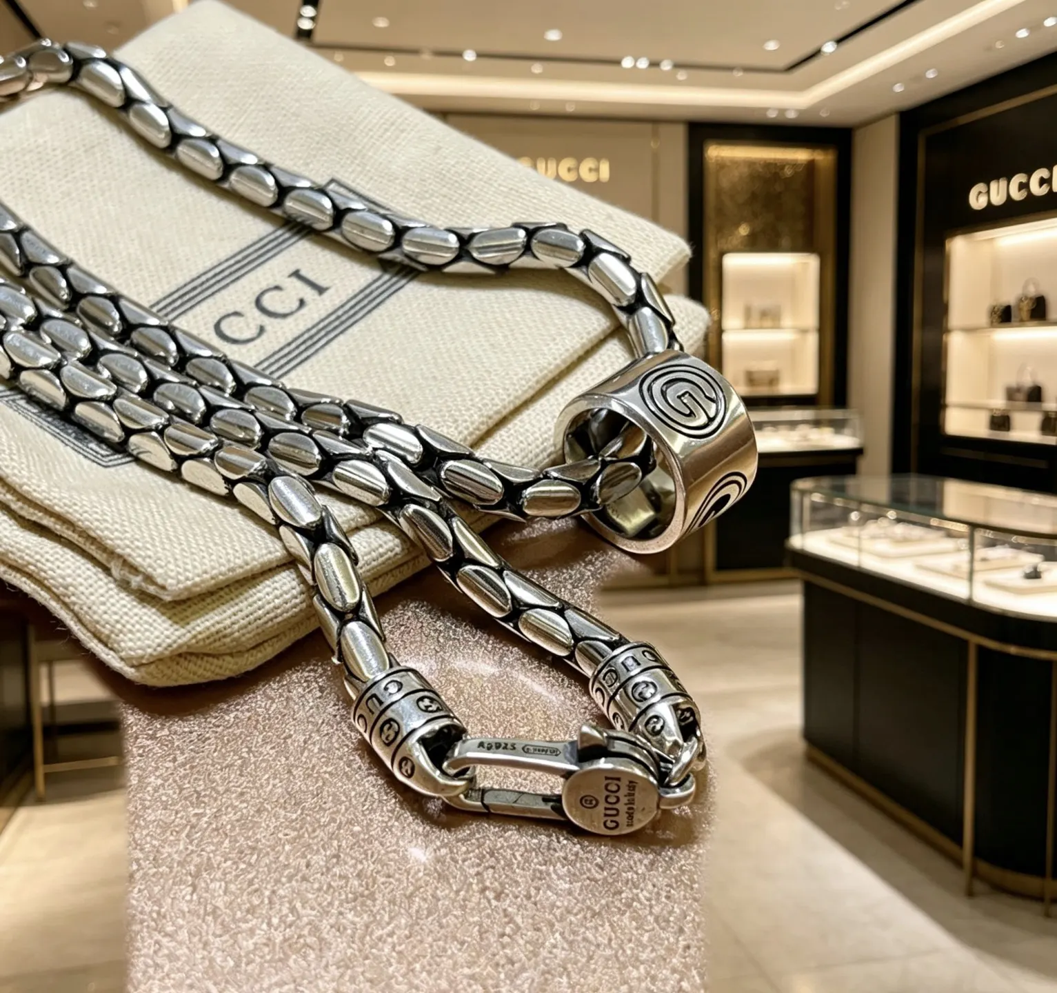 Gucci Chain Bag Shoulder Messenger Image 2 Gucci Chain Bag Shoulder Messenger Image 2