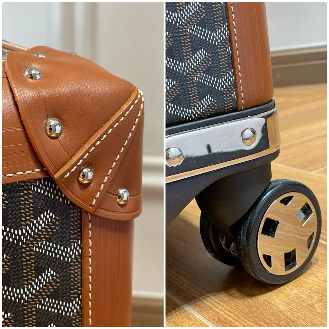 Goyard 戈雅 旅行箱 拉杆箱 行李箱 登机箱 旅行拉杆款 輕便出行款