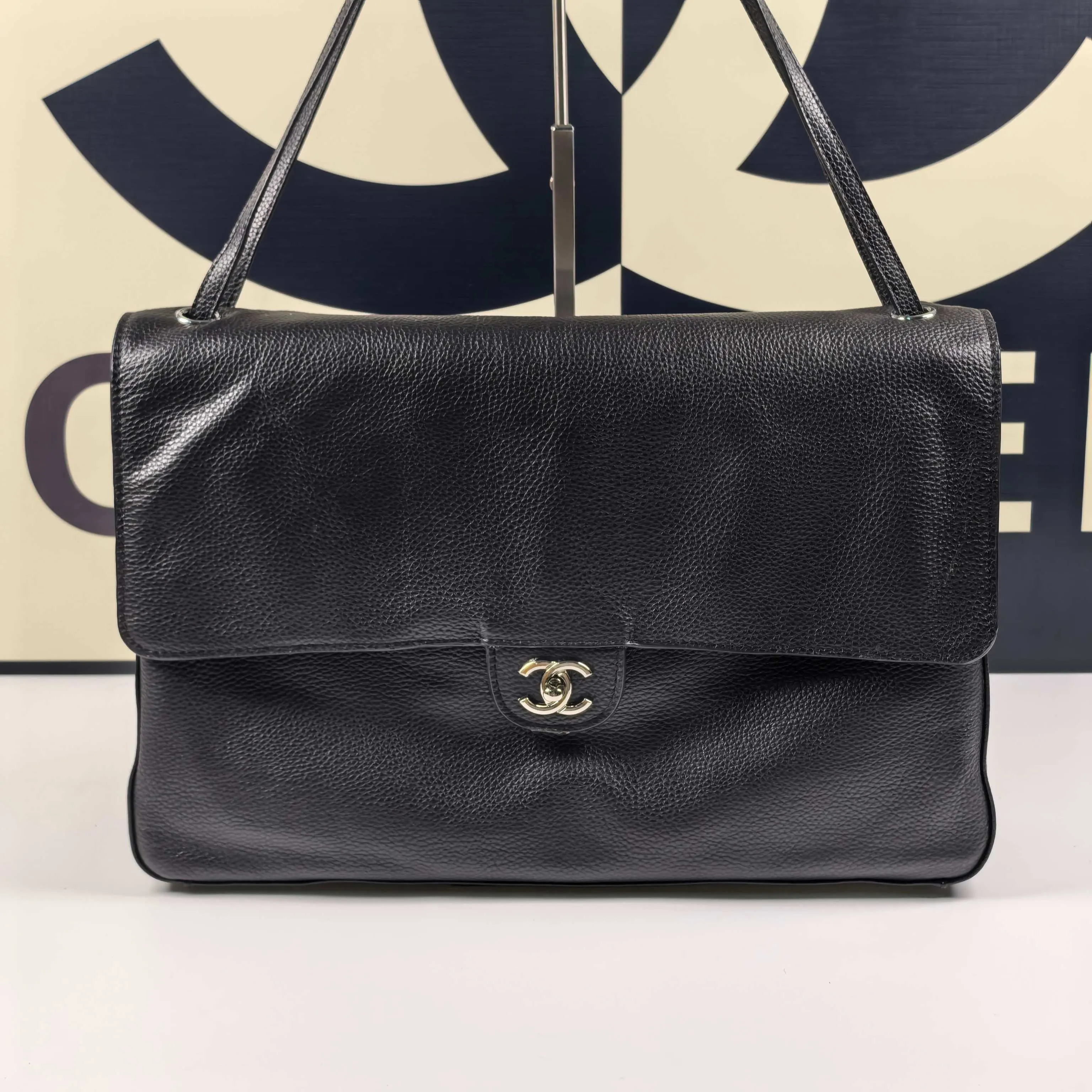 Chanel Classic Flap 牛皮 链条包