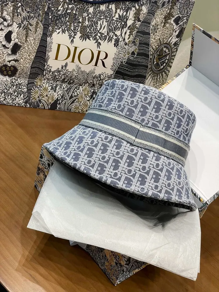 Dior Oblique 灰色帽子 精致配饰