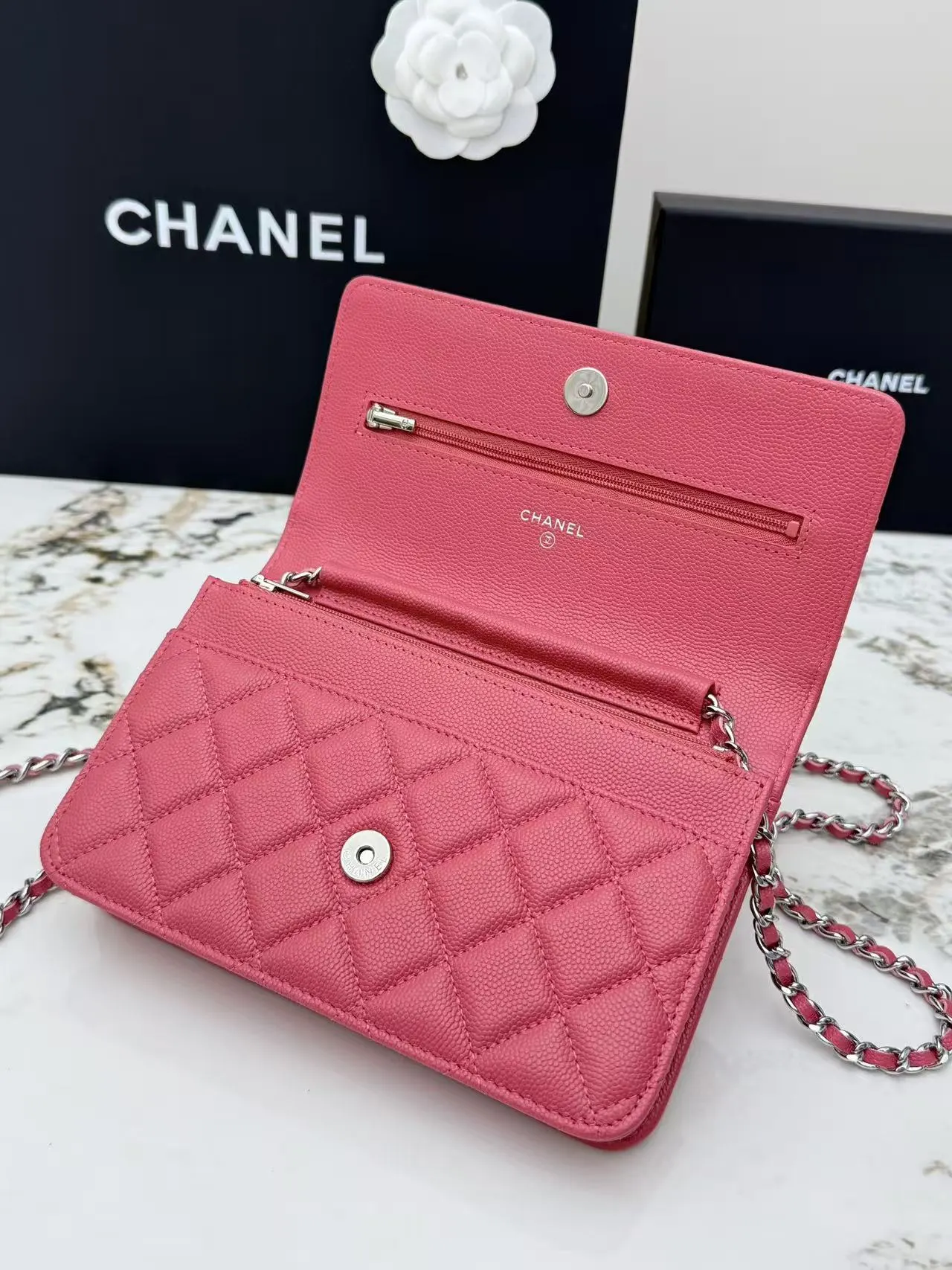 Chanel Chain Bag Leather