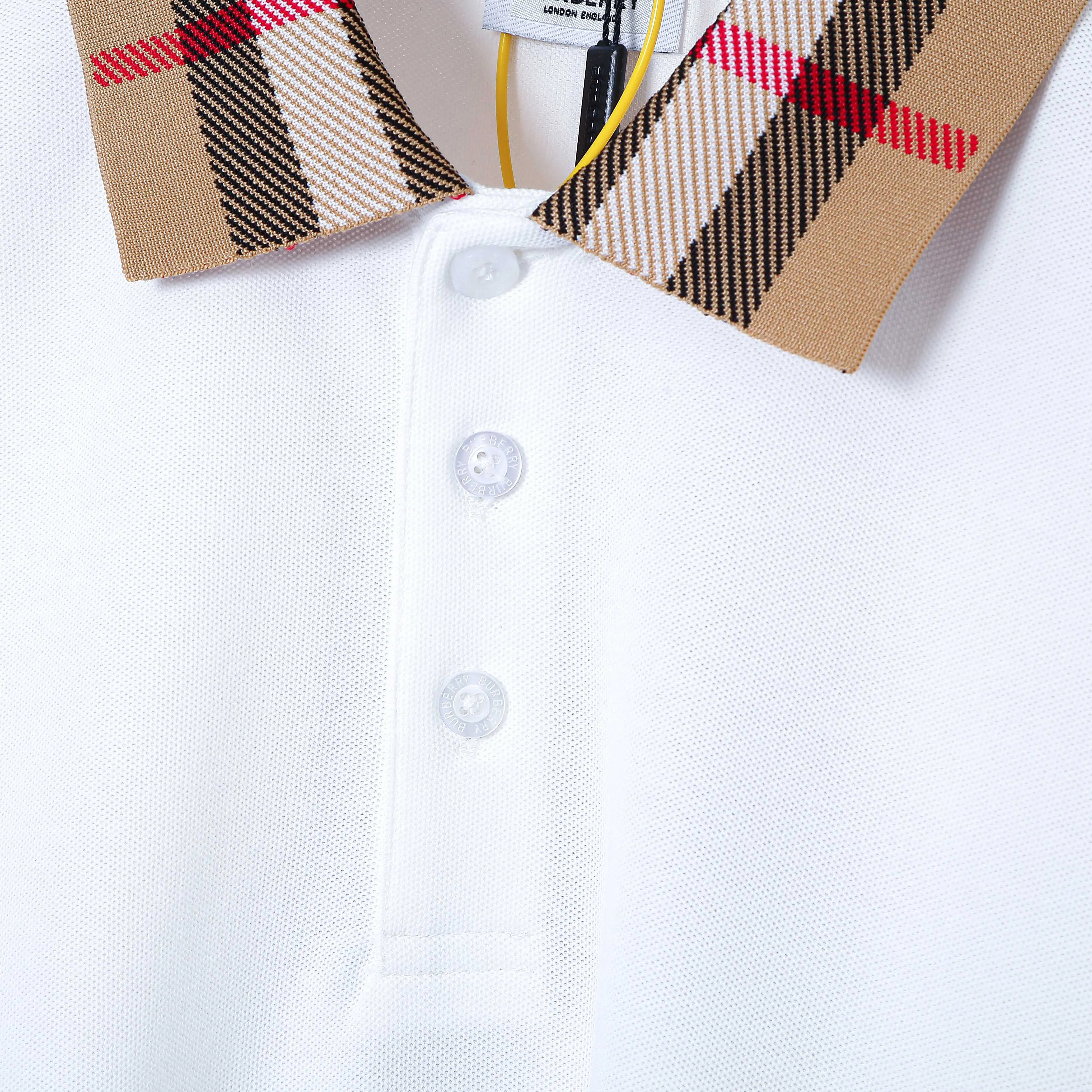 Burberry 格纹 Polo衫 休闲百搭款
