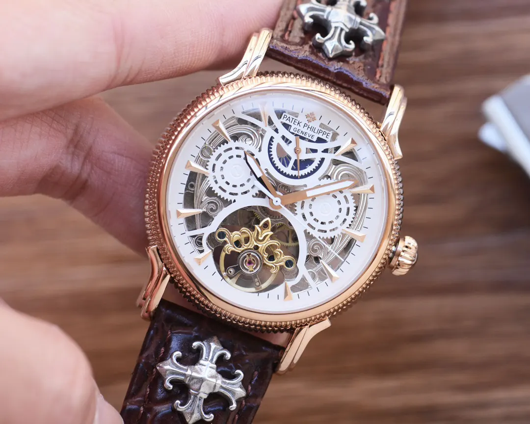 Patek Philippe 牛皮 手錶 經典腕表款