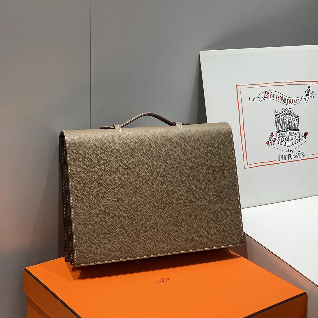 Briefcase Business Commuter Leather
