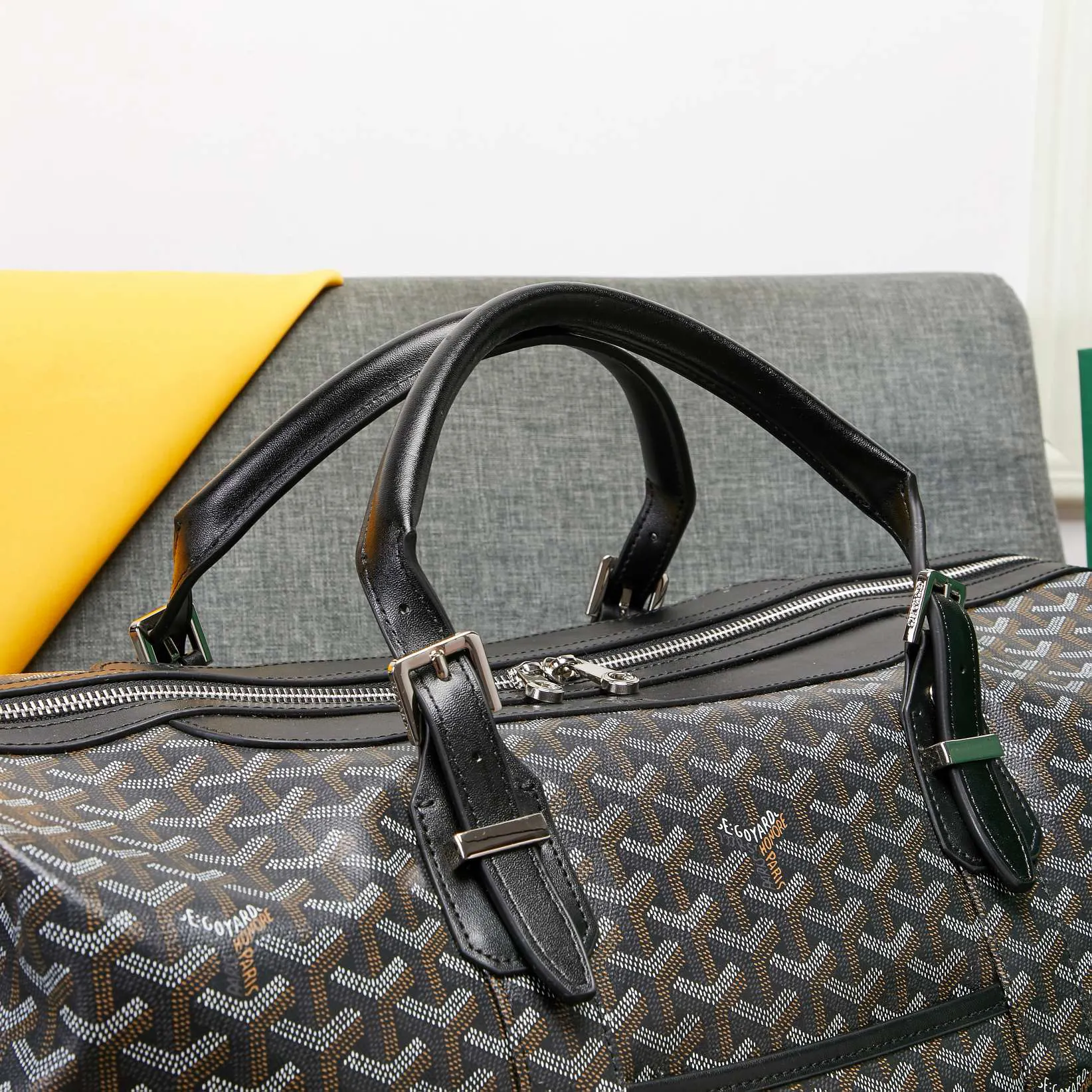 Goyard 吴亦凡同款包男女同款口袋GY戈雅旅行包手提单肩短 大容量旅行款