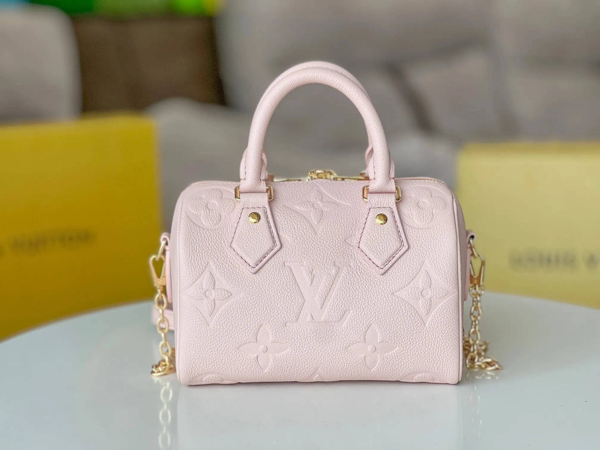 LV Speedy 牛皮 行李箱 旅行拉杆款 轻便出行款