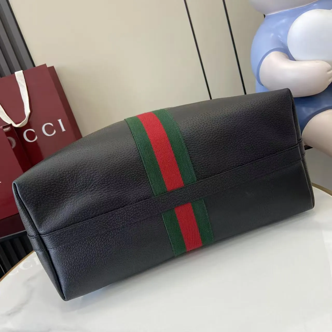 Black Green Tote Bag