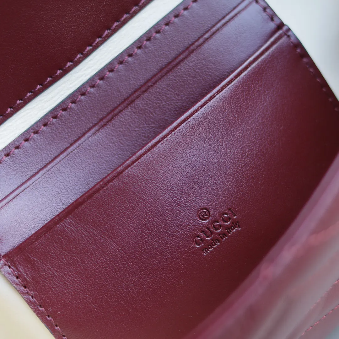 Gucci Marmont 紅色 菱格絎縫 鏈條包
