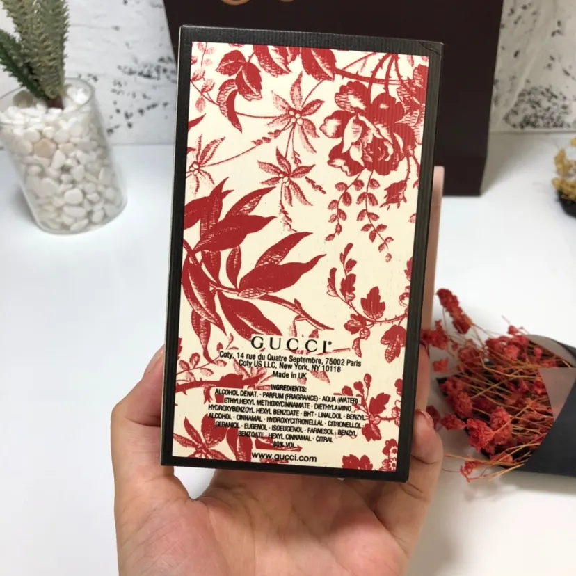 Gucci Bloom 花悅系列紅色花卉女士香水禮盒