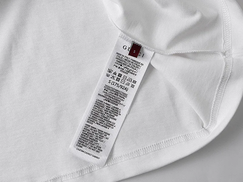 Gucci Double G Embroidery Short Sleeve T-Shirt
