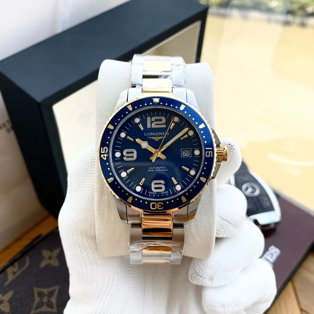 Longines 手表浪琴 康卡斯系列 男士腕表 全自动机械机芯 经典腕表款