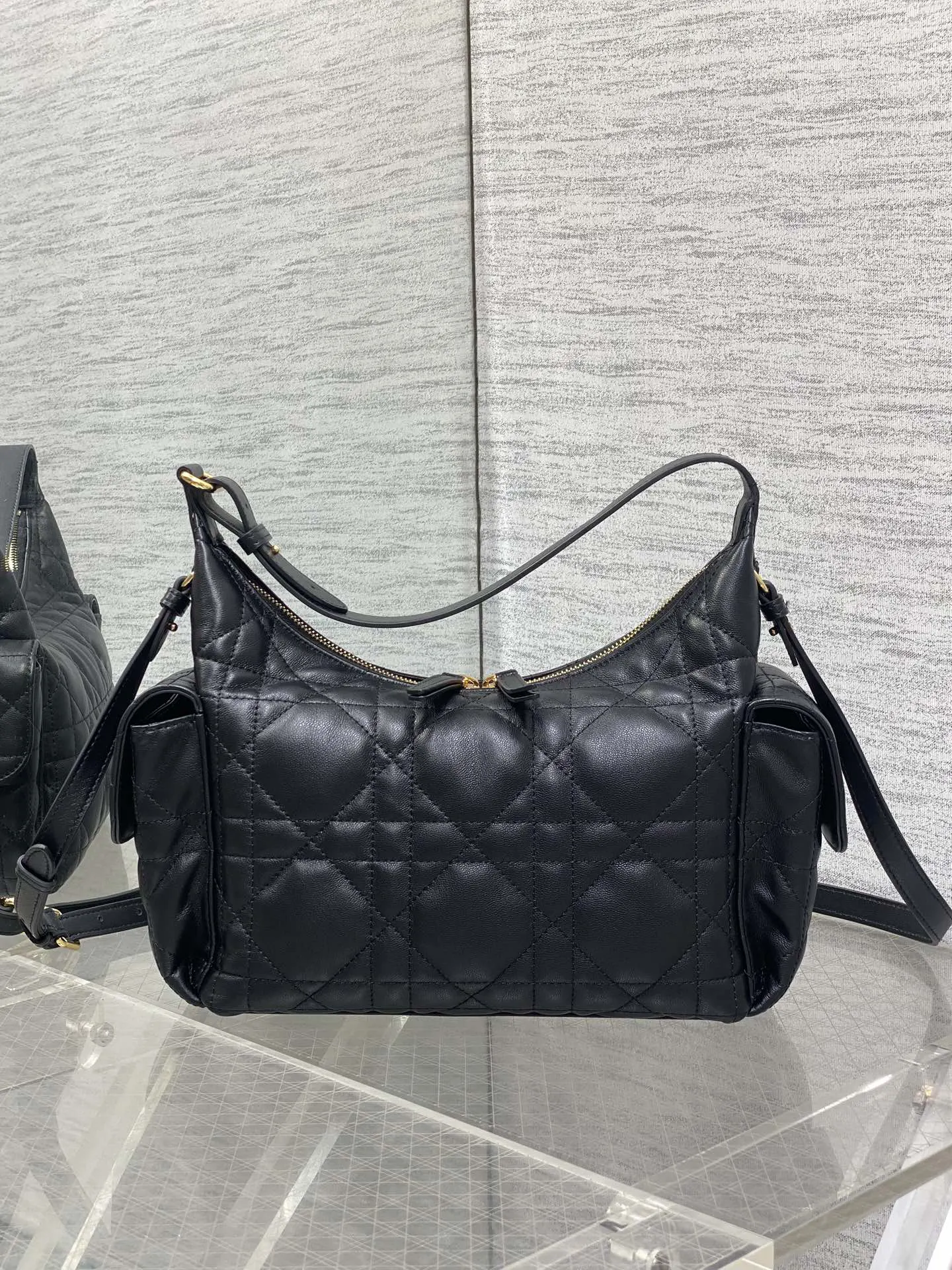 Hobo Shoulder Bag Vintage Leather