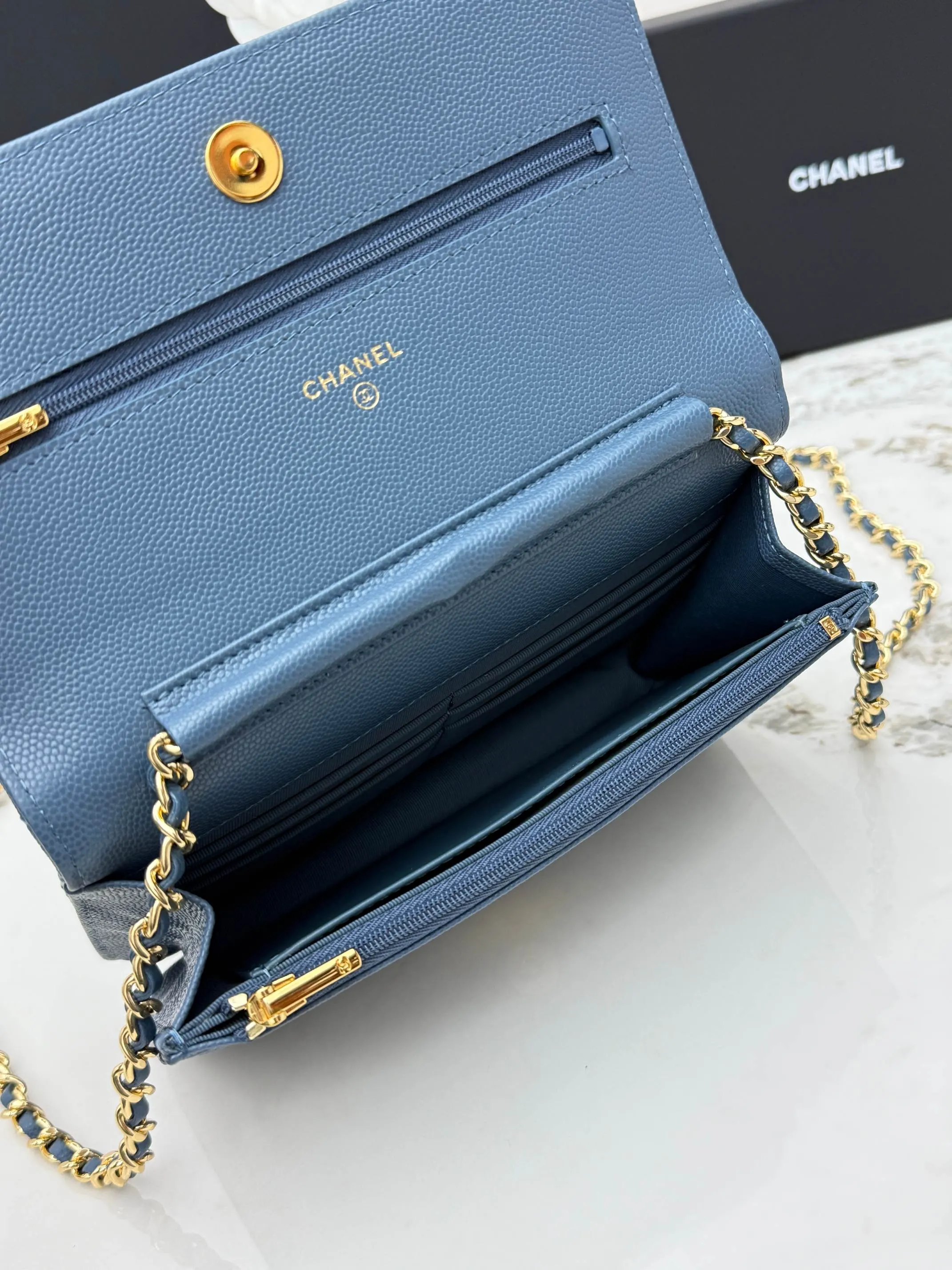 Chanel Chain Bag Leather