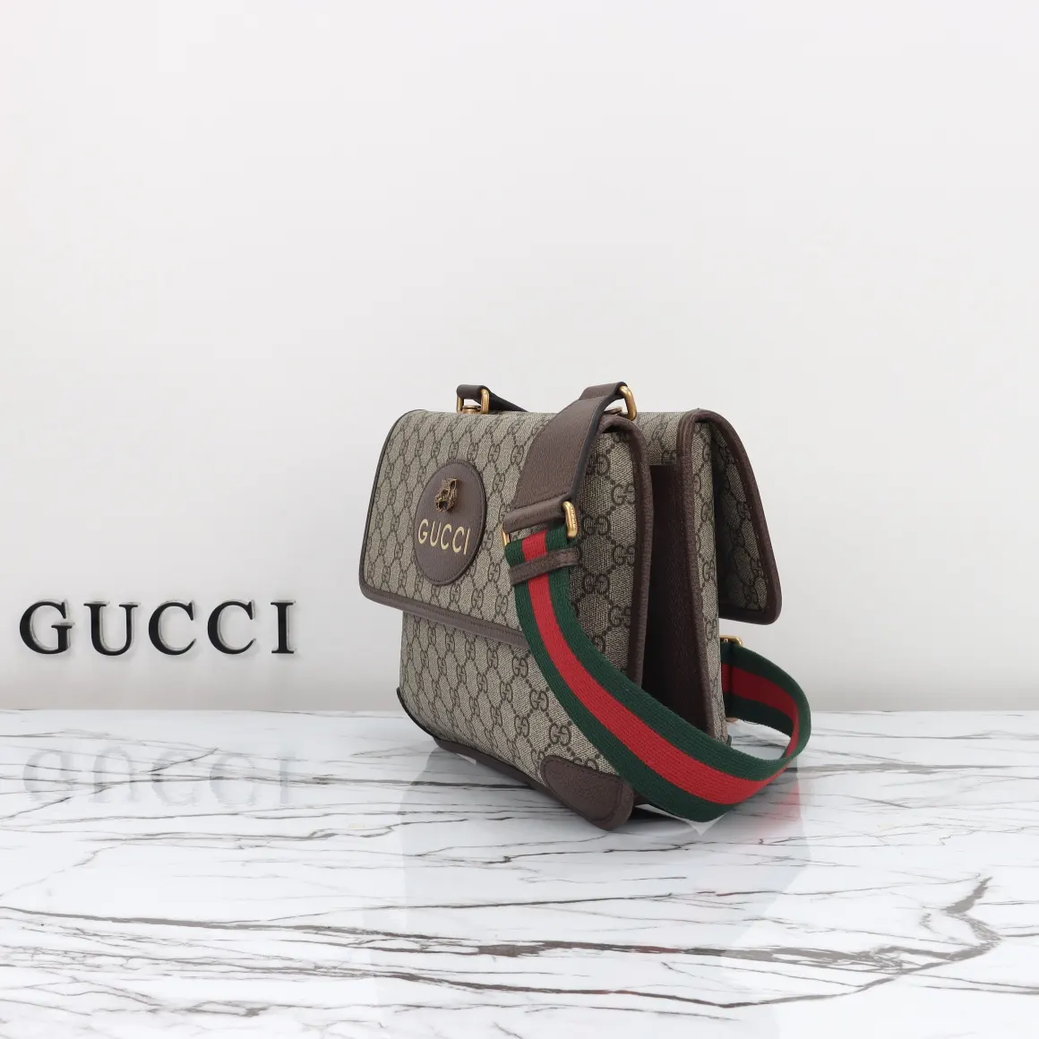 Gucci 款号 杏啡 尺寸 宽 腰包 休閒腰包款