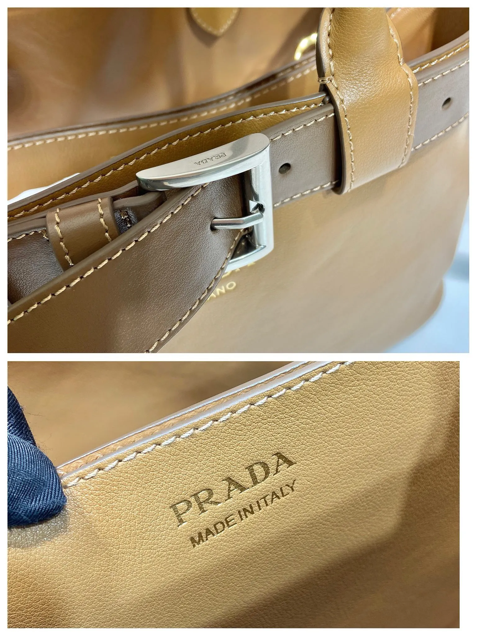PRADA 牛皮 羊皮 手提包 日常通勤款