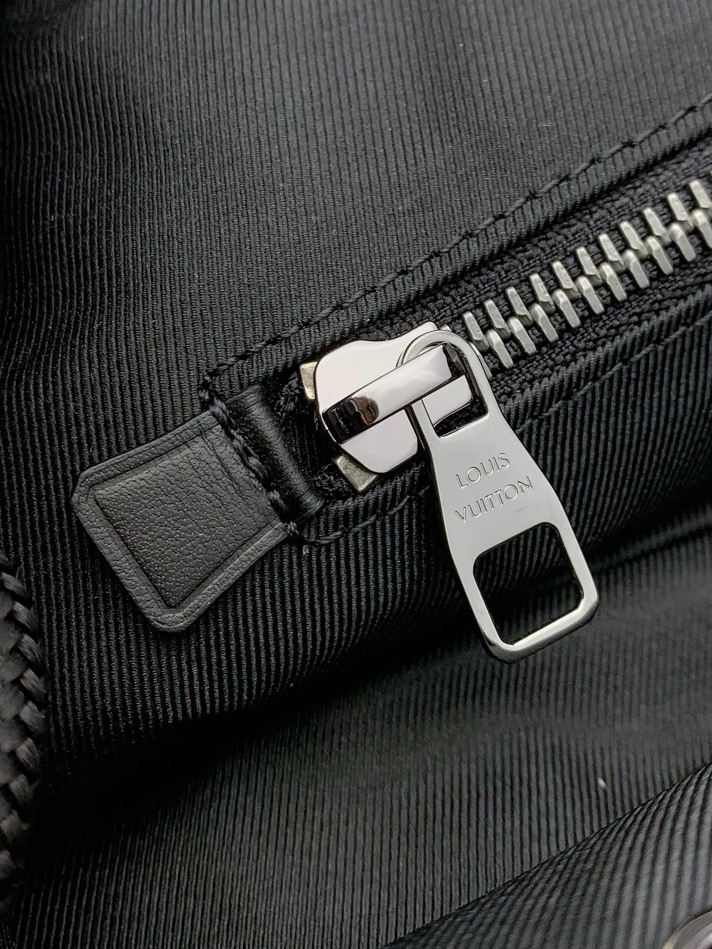 Black Gray Backpack Canvas
