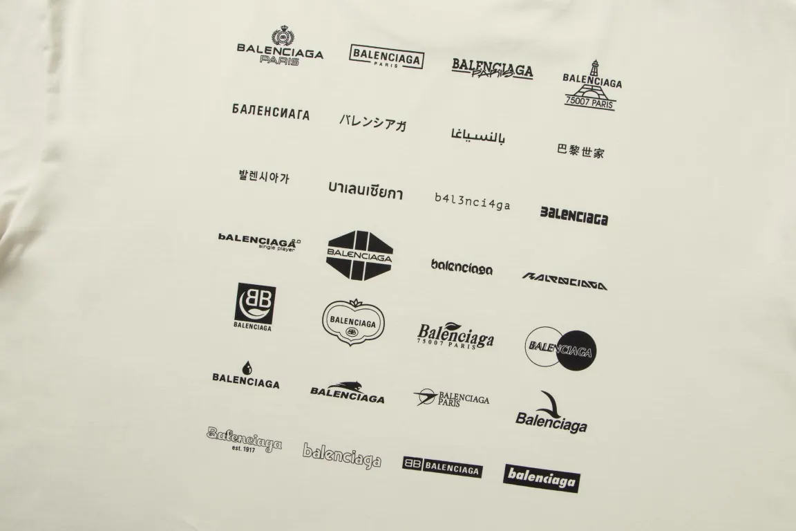 Balenciaga Logo 短袖T恤