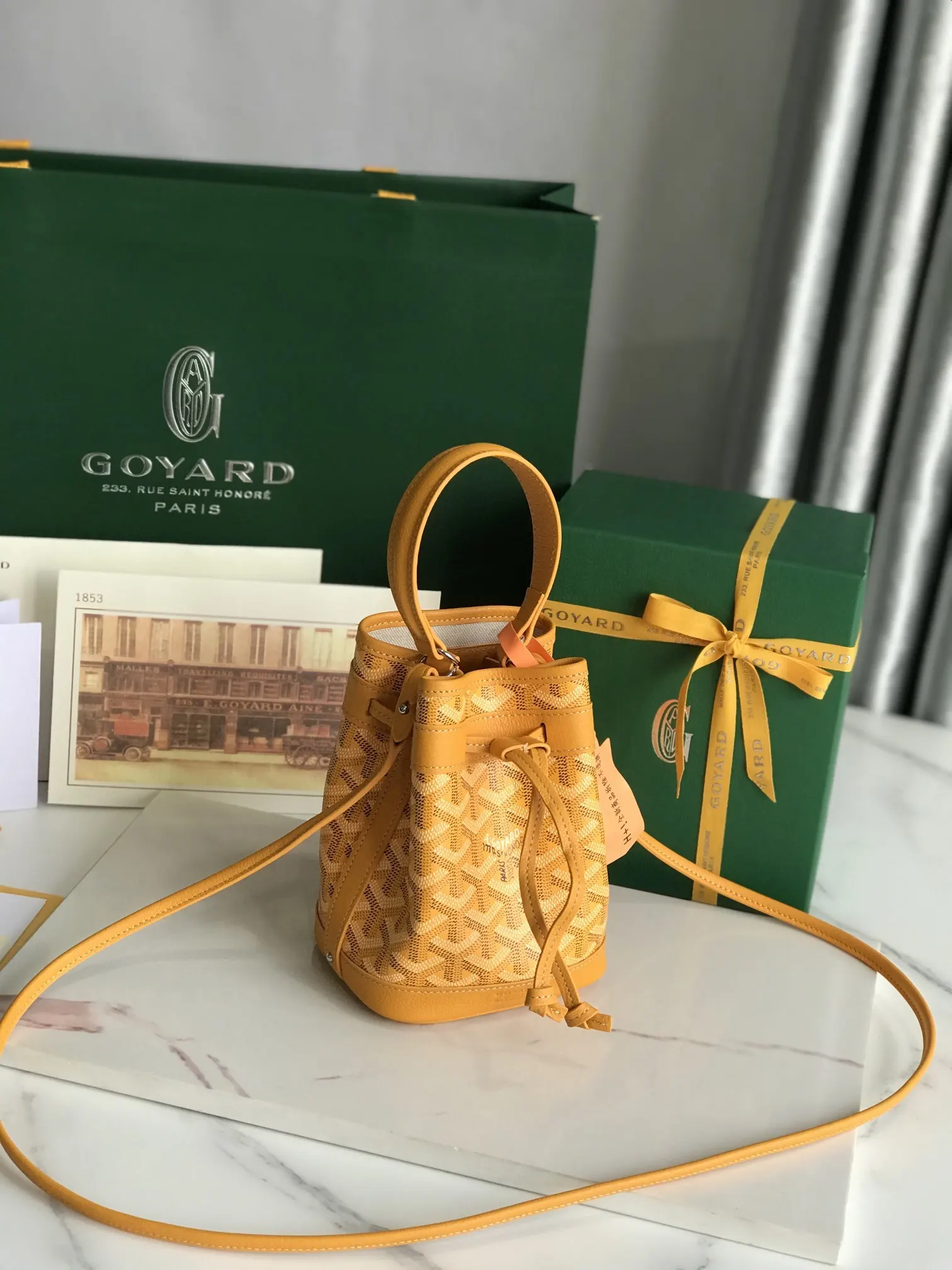 Goyard 皮革 × ×鼎鼎戈雅 水桶包 休閒水桶款