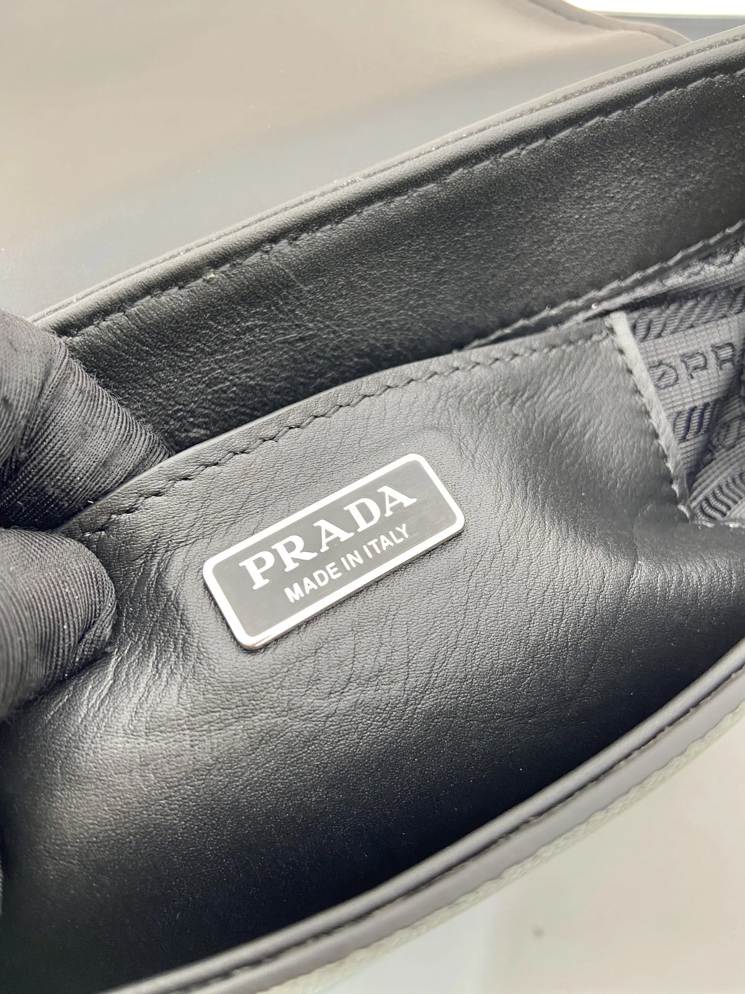 Prada Saffiano Leather Shoulder Bag