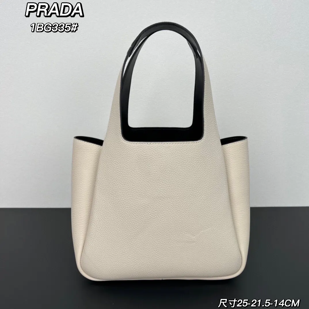 PRADA 1BG335 牛皮 羊皮 托特包 通勤百搭款