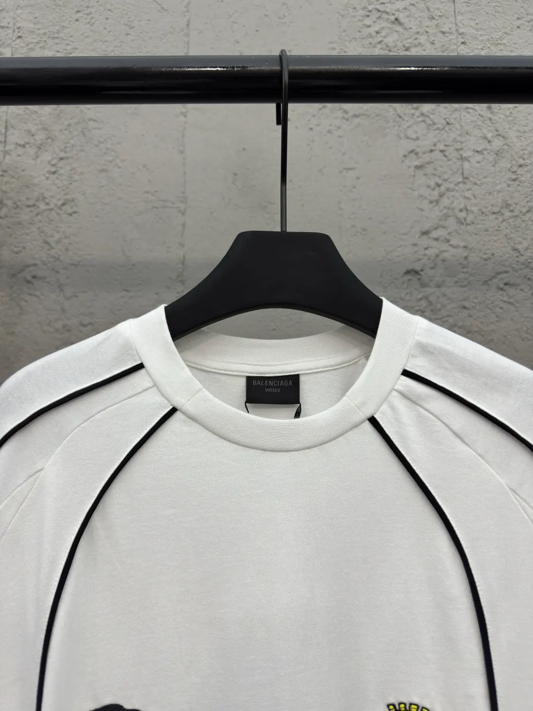 Balenciaga White Cotton Short Sleeve T-Shirt Street