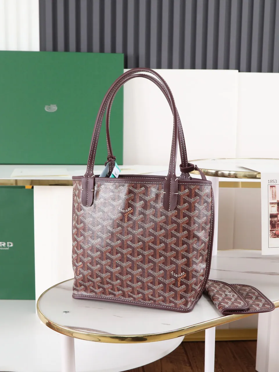 Goyard 小牛皮 手提包 通勤手提款