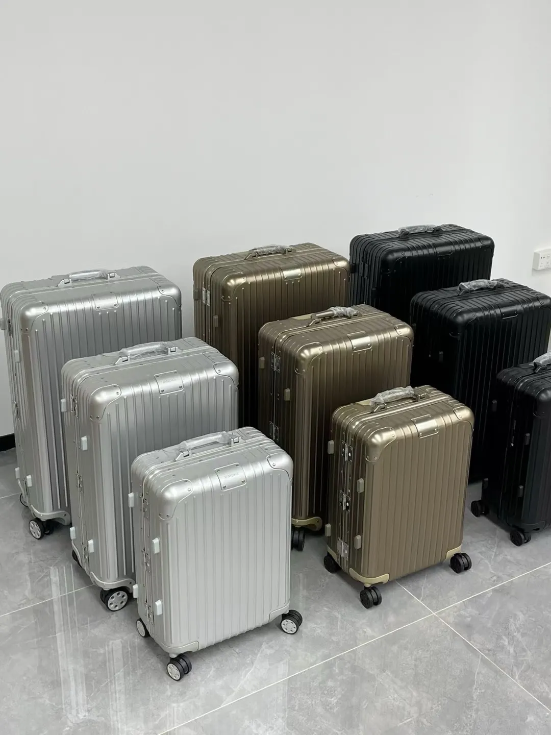黑色 銀色 Rimowa日默瓦 Original 系列 全 行李箱 旅行拉杆款 輕便出行款