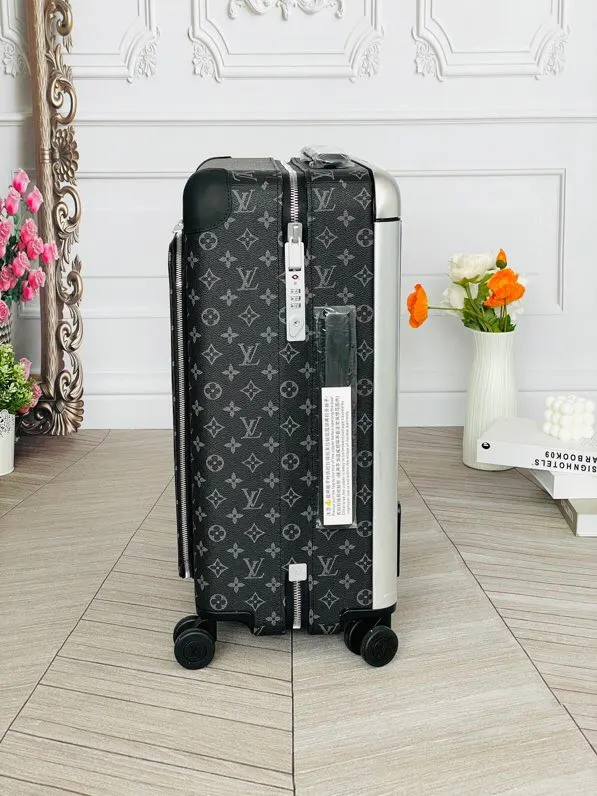 LV 老花 帆布 范冰冰同款 驴牌宽拉杆拉链箱行李箱 HOR 旅行拉杆款 轻便出行款