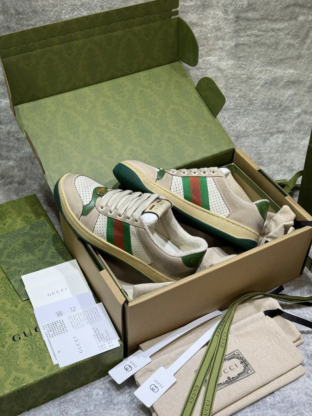Gucci Logo休闲运动鞋