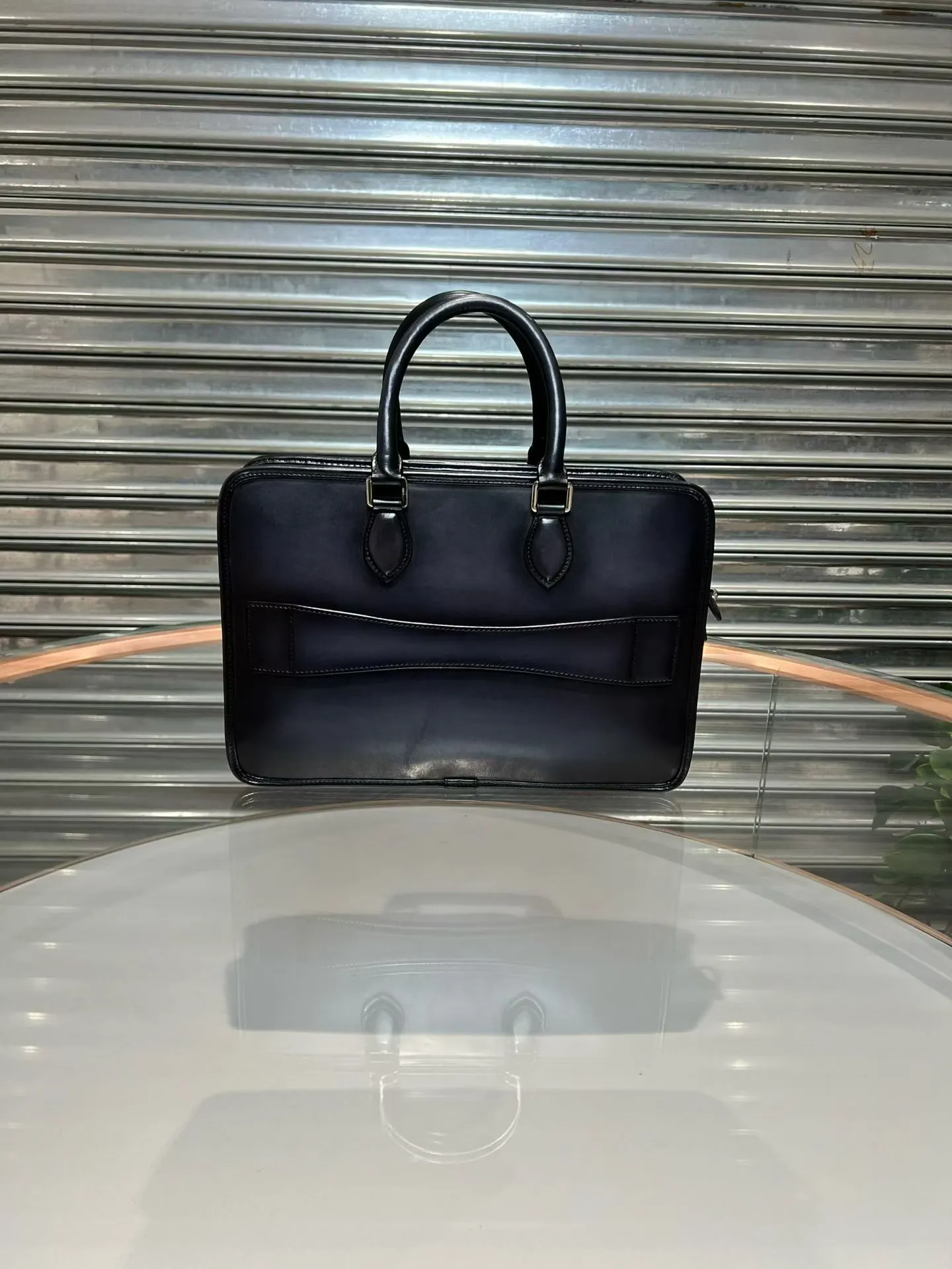 Briefcase Business Commuter Leather