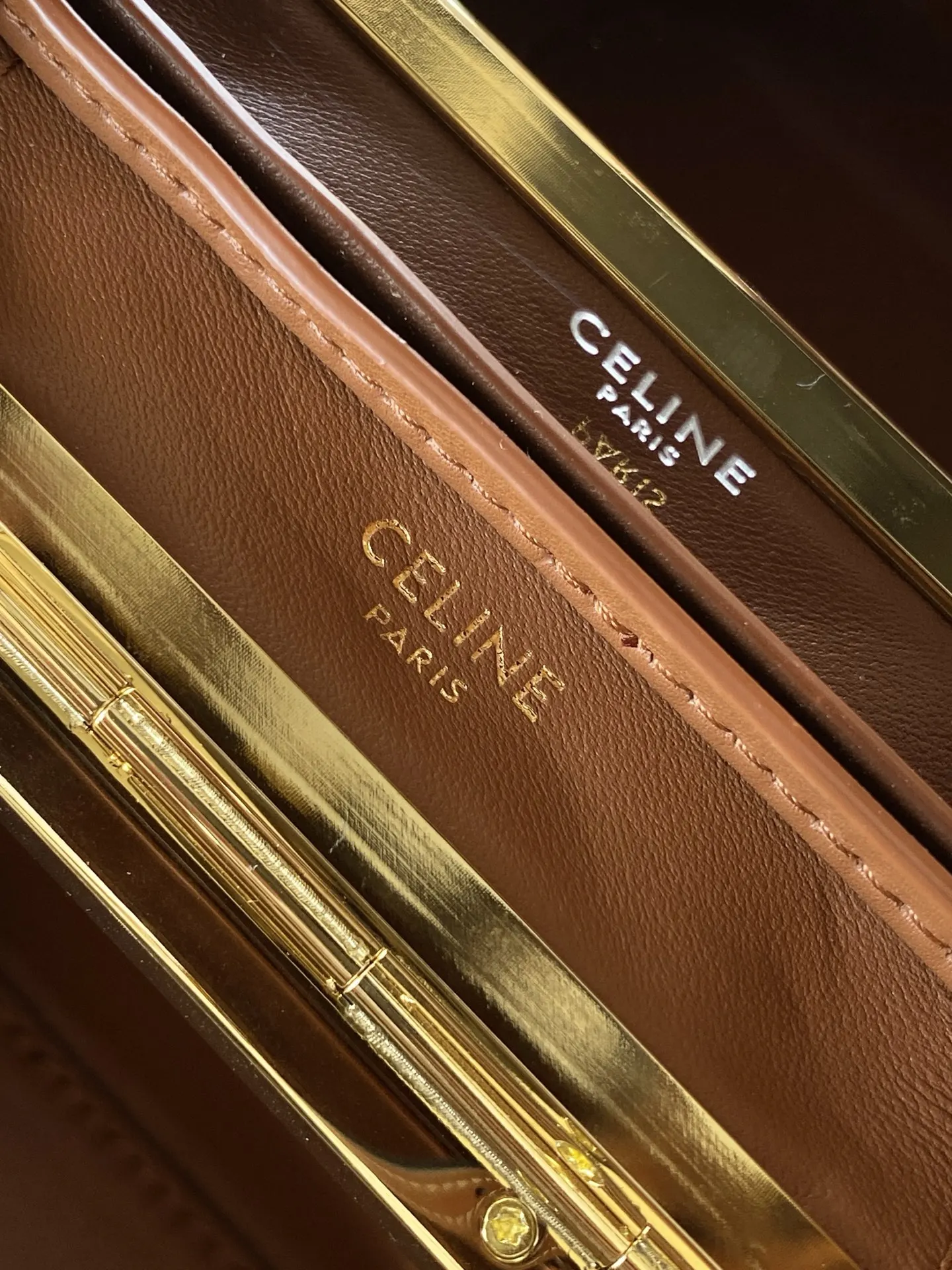 Cosmetic Pouch Leather