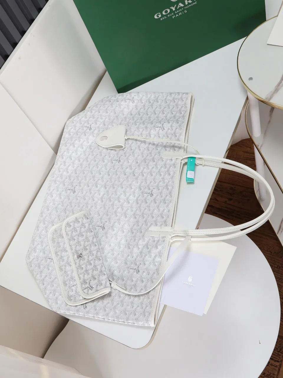 Goyard 帆布 腋下包 復古腋下背款(數字9) Goyard 帆布 腋下包 復古腋下背款(數字9)