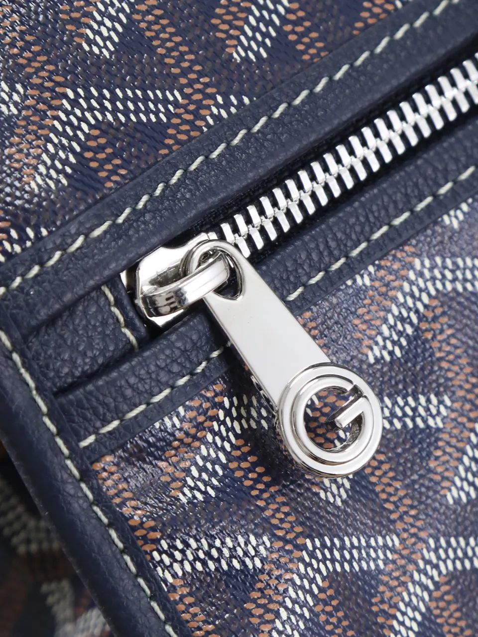 Goyard Blue Backpack