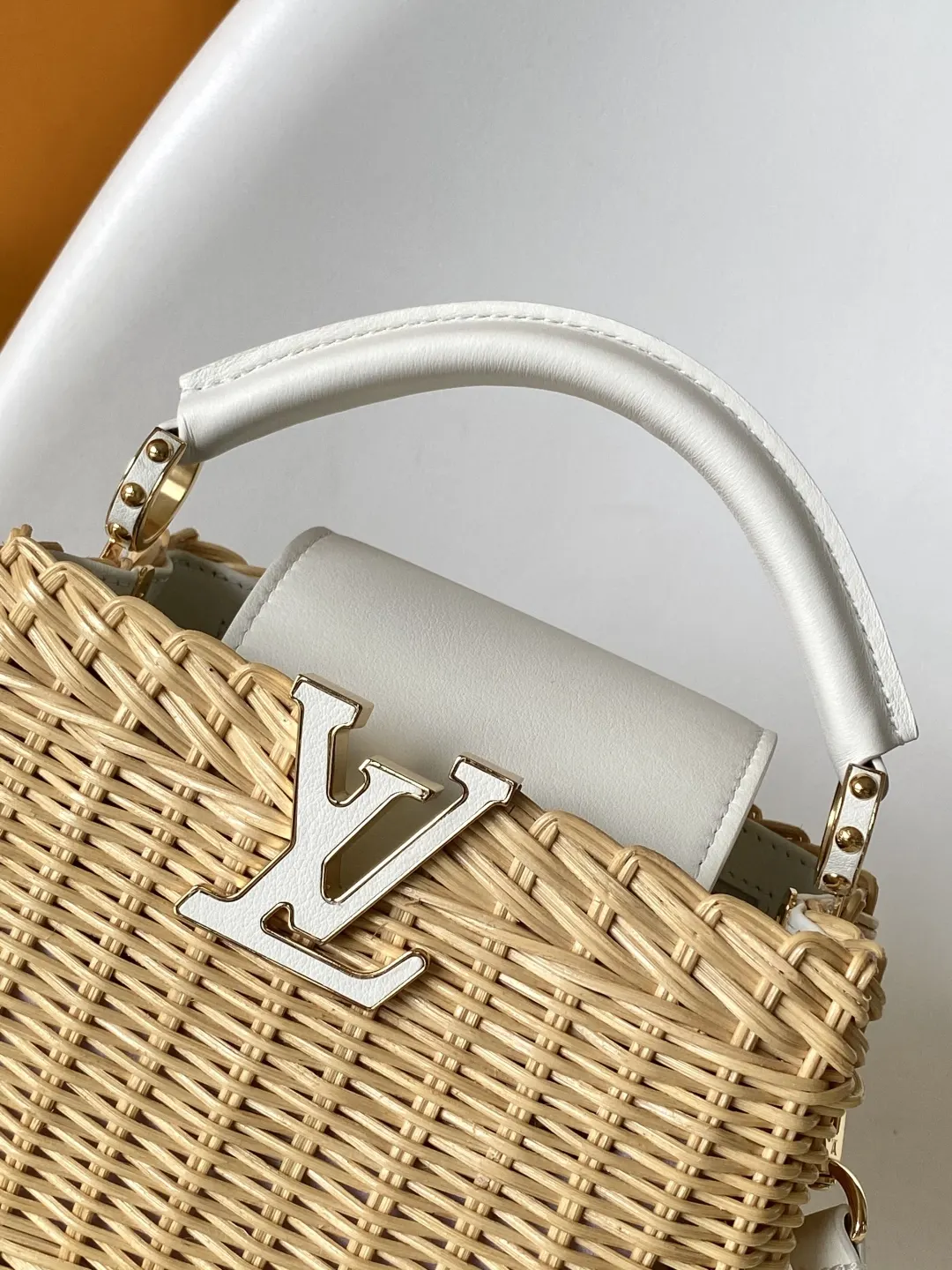 LV Capucines 黑色 棕色 牛皮 收納包 旅行收納款