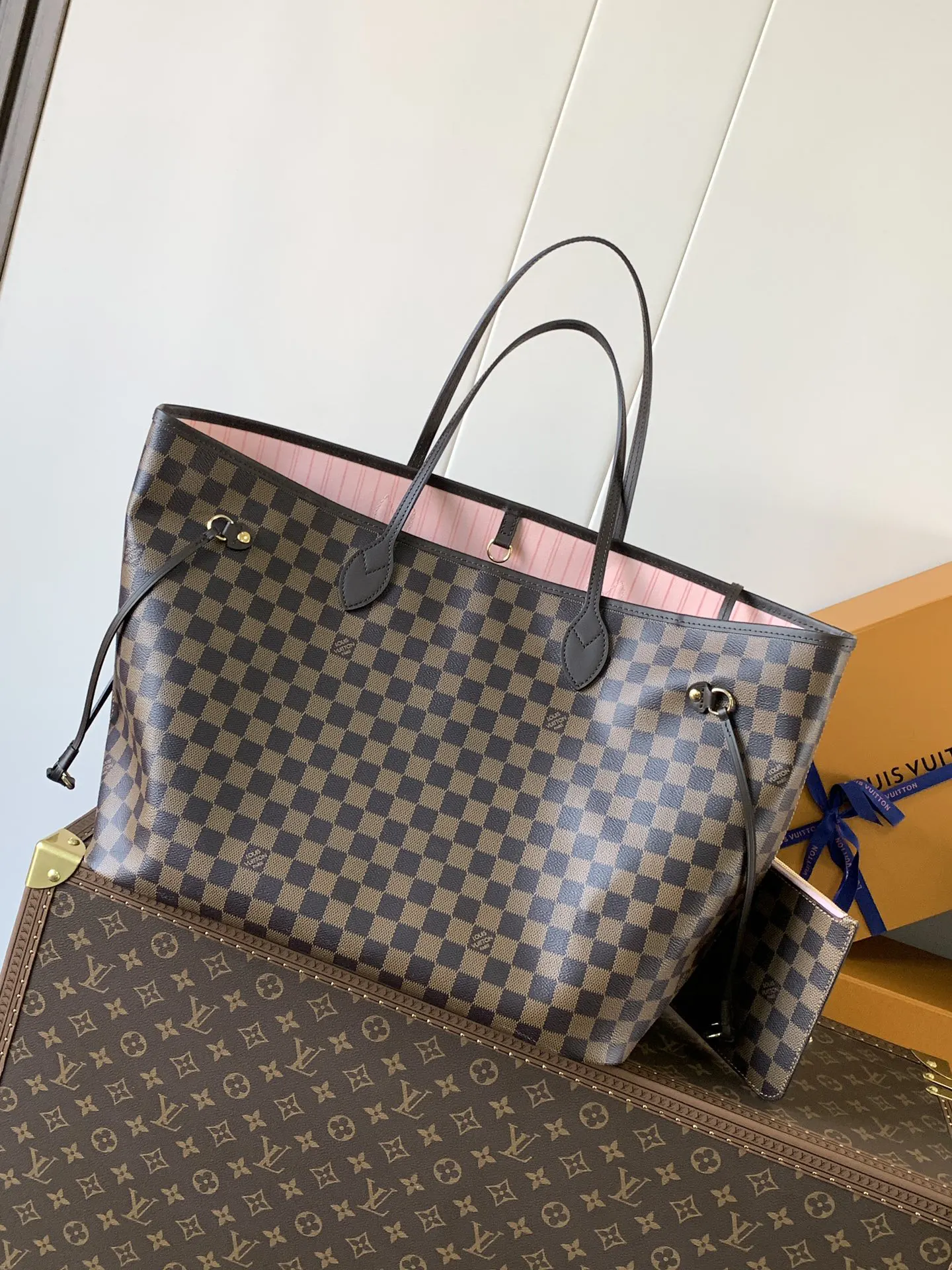 Neverfull 牛皮 托特包 大容量托特款