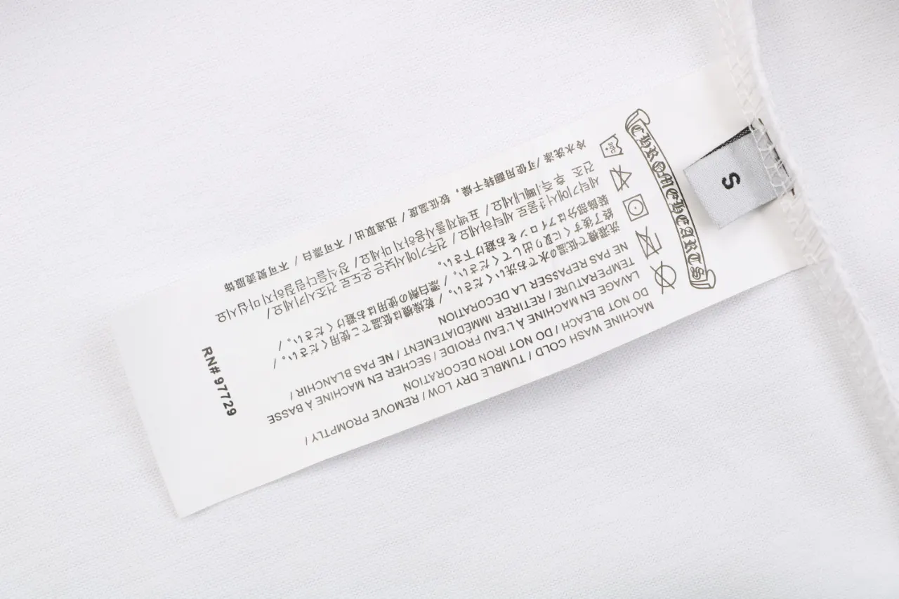 Chrome Hearts 刺繡 水洗 短袖T恤 日常百搭款(數字7) Chrome Hearts 刺繡 水洗 短袖T恤 日常百搭款(數字7)