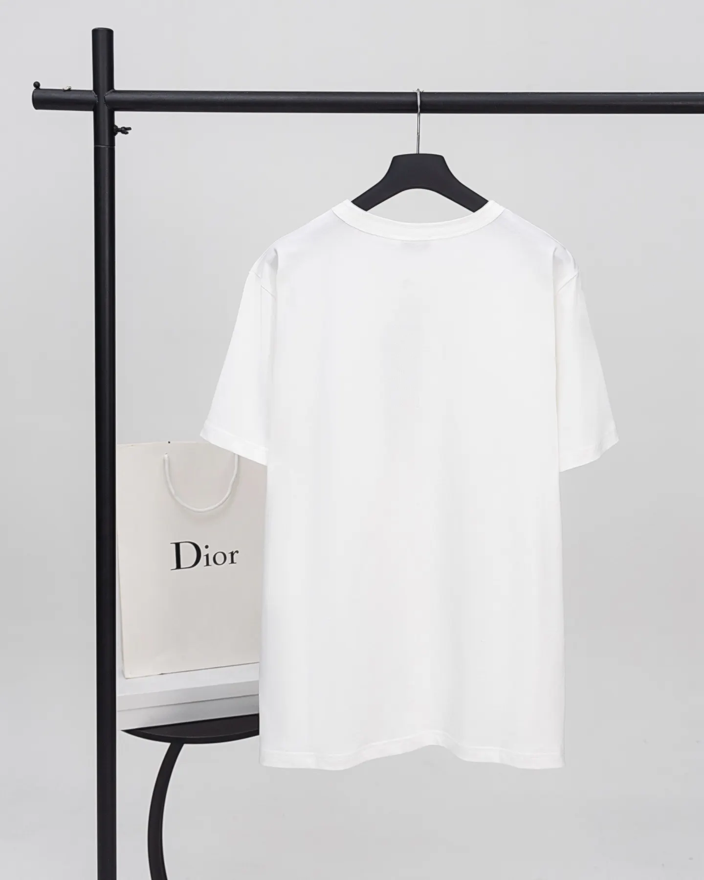 DIOR 25FW 白色 印花 纯棉 短袖T恤 休闲百搭款