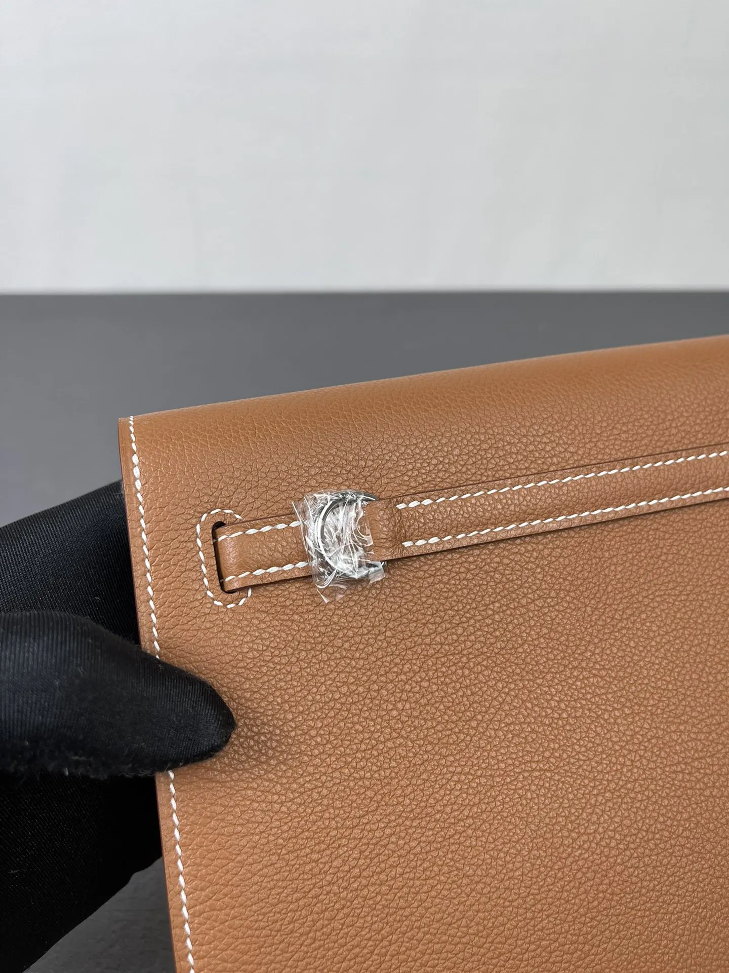 Brown Top Handle Bag Commuter