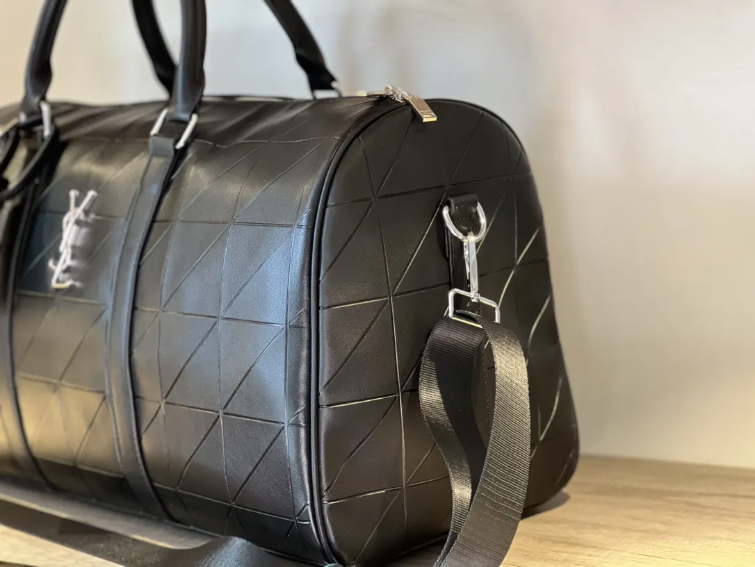 YSL 潮男必备旅行单品 压花系列旅行袋 定制五 大容量旅行款