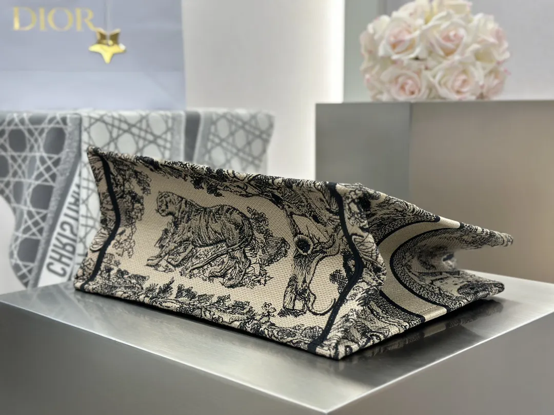 棕色 中号托特 棕色老虎中号 托特包 大容量托特款