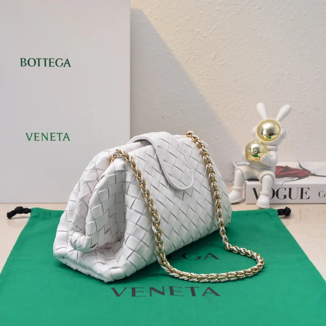 Bottega Veneta 羊皮 鏈條包 精致鏈條款