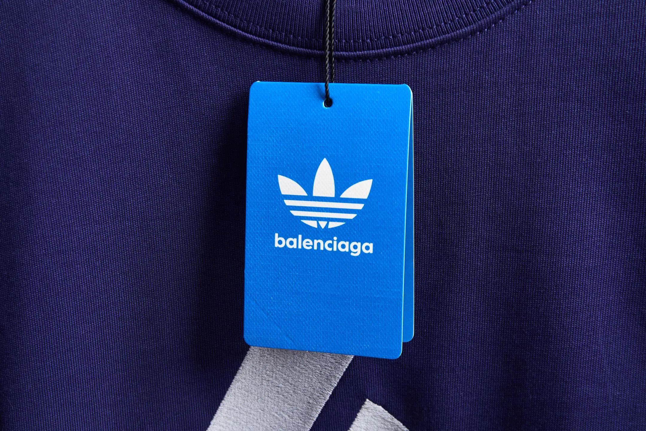 Balenciaga Embroidery Cotton Short Sleeve T-Shirt Street Casual